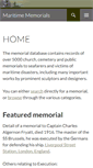 Mobile Screenshot of memorials.rmg.co.uk